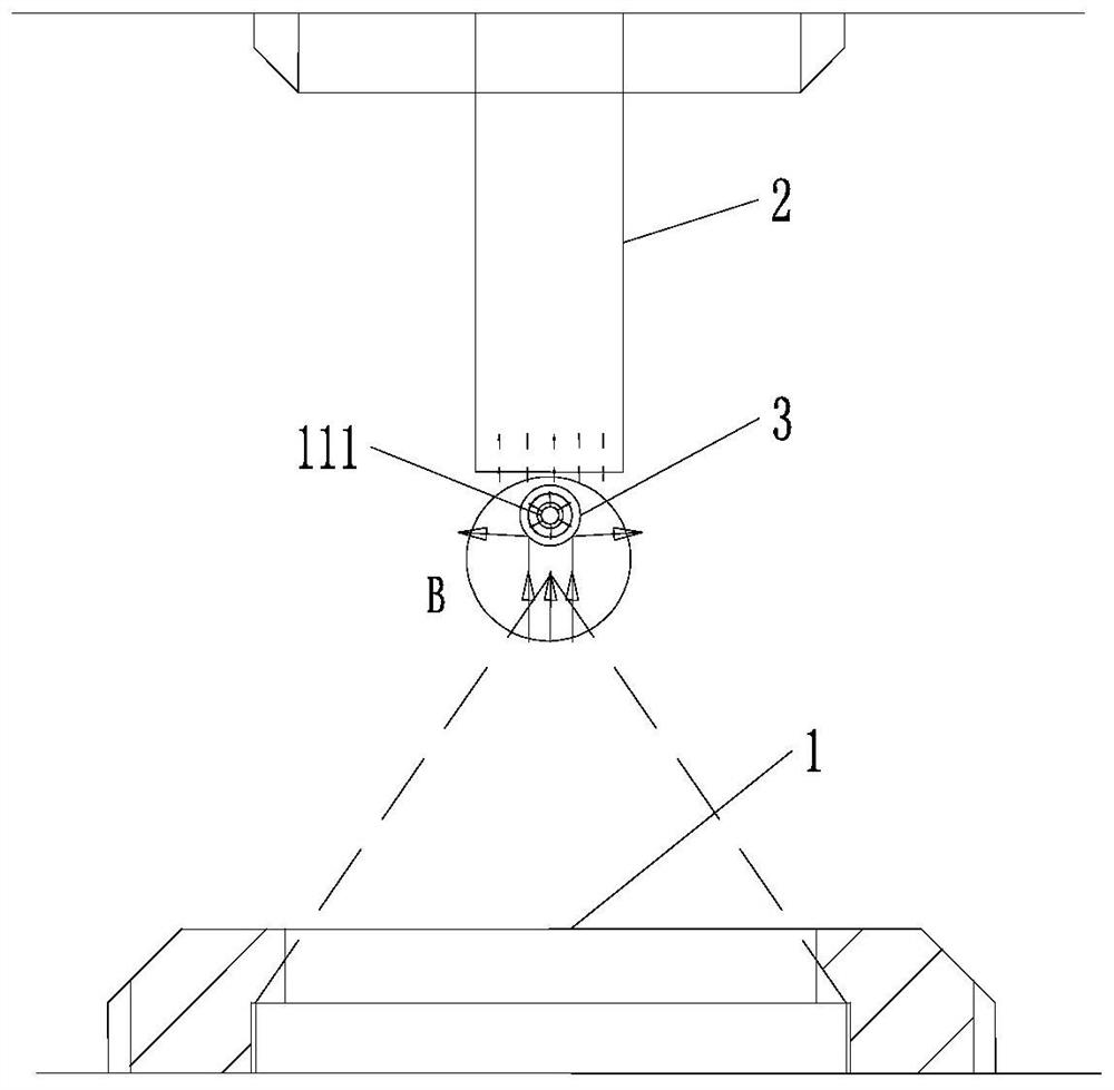 Variable grating micro-signal separation device and manufacturing method thereof