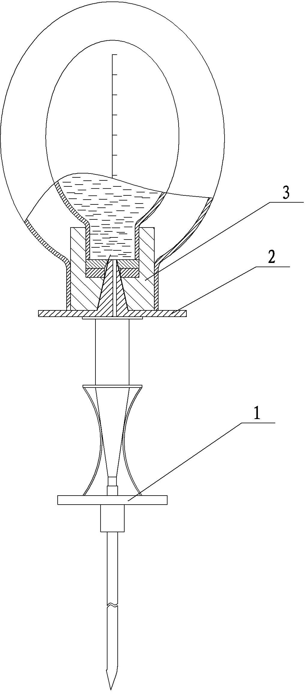 Puncture needle for epidural space