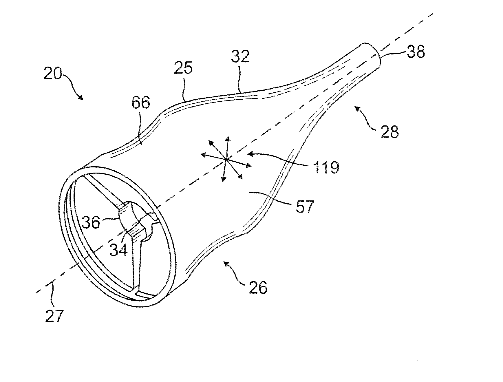Acoustically treated exhaust centerbody for jet engines and associated methods
