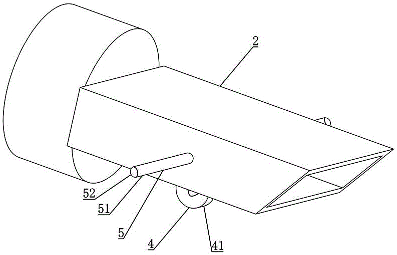 Glue application gun and glue application method of compartment covers
