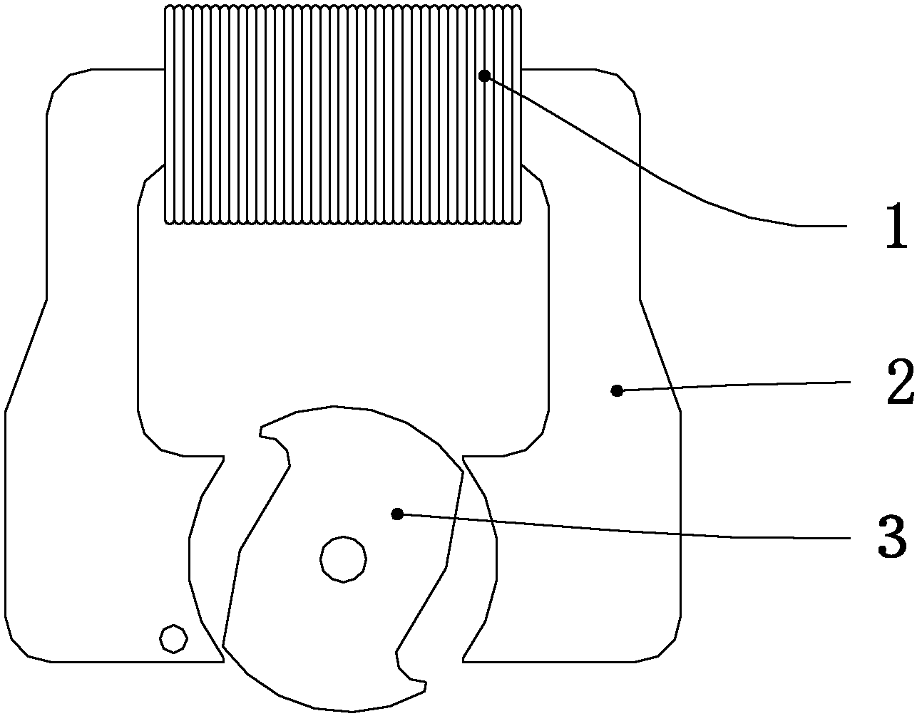 Electric egr valve driven by torsion motor