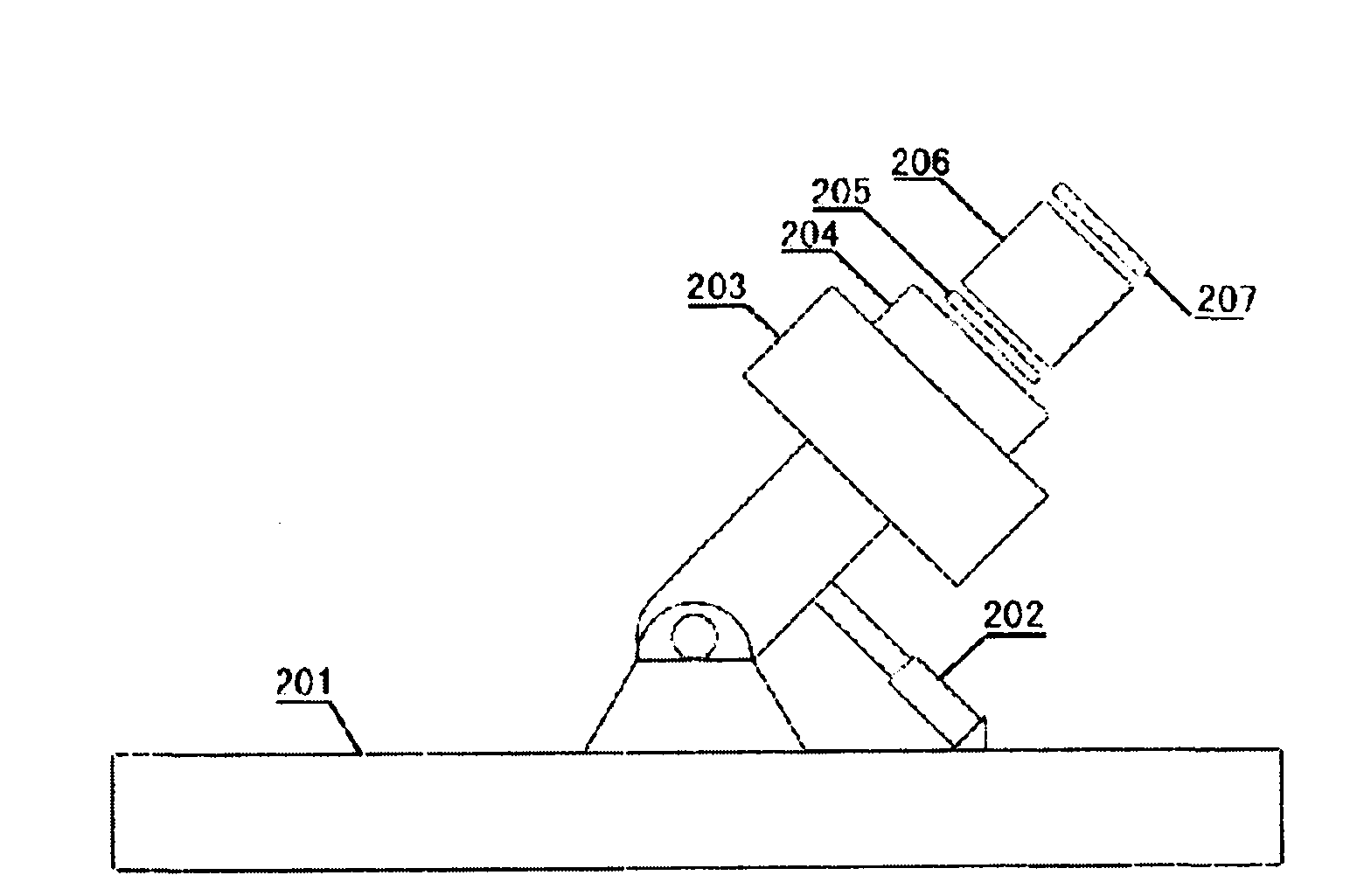 Full automatic atmospheric polarization mode image acquisition system and system control method