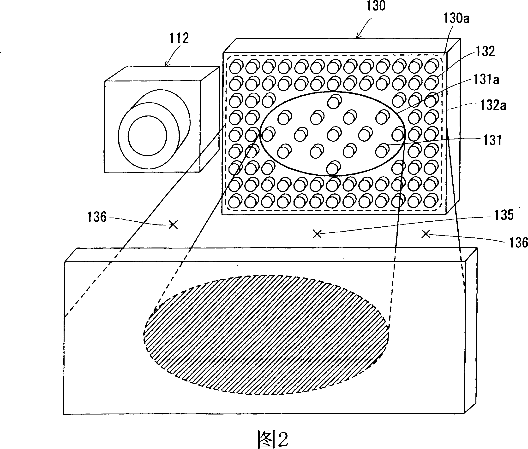 Object detecting system, working device control system and vehicle