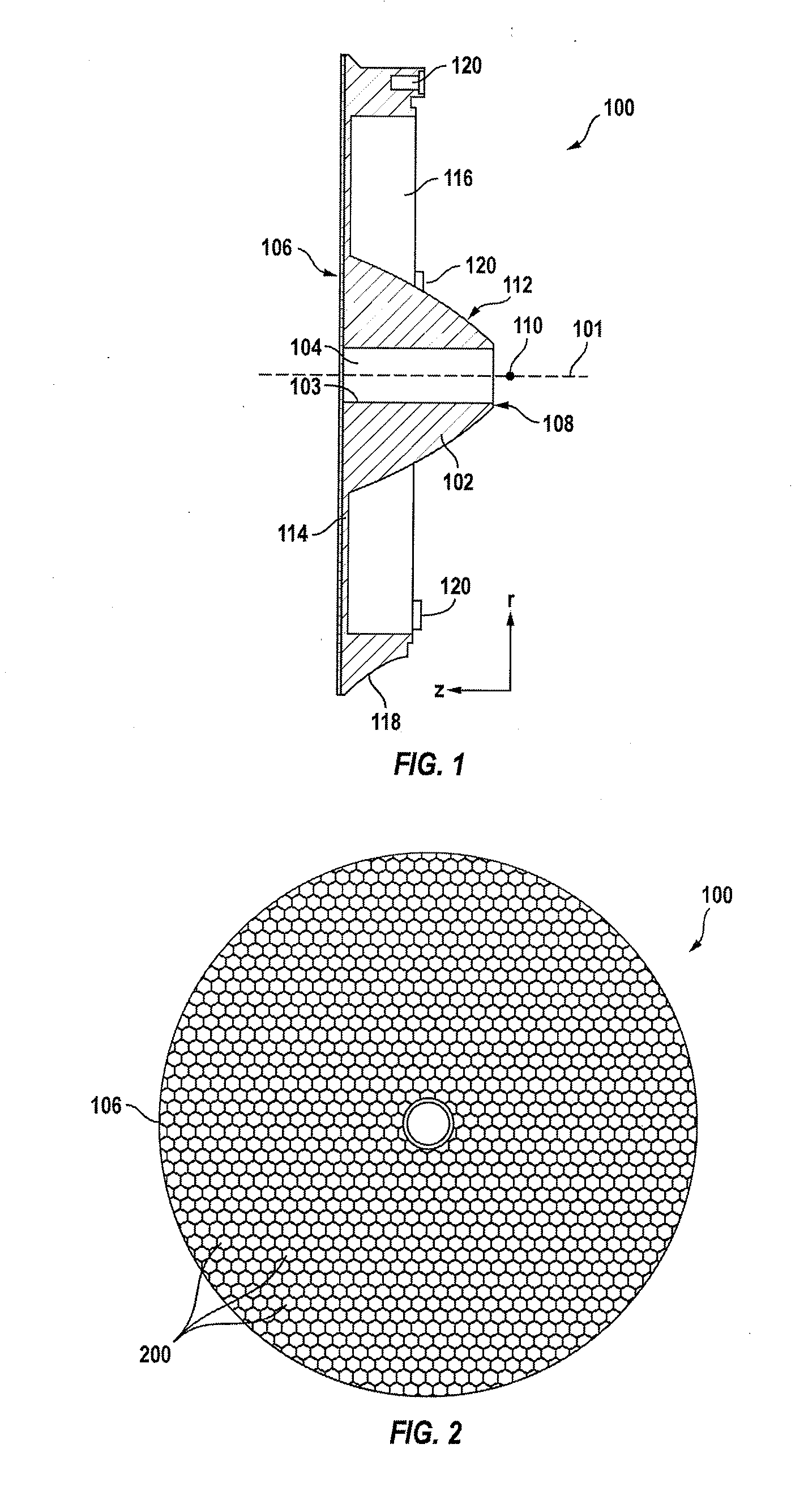 Total internal reflection lens with integrated lamp cover