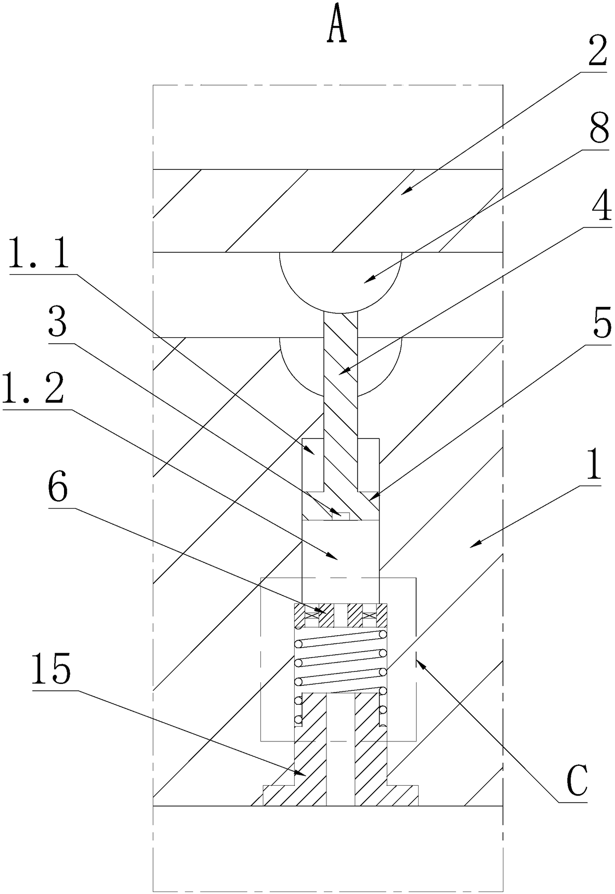 Vehicle accelerator pedal and vehicle emergency brake auxiliary system