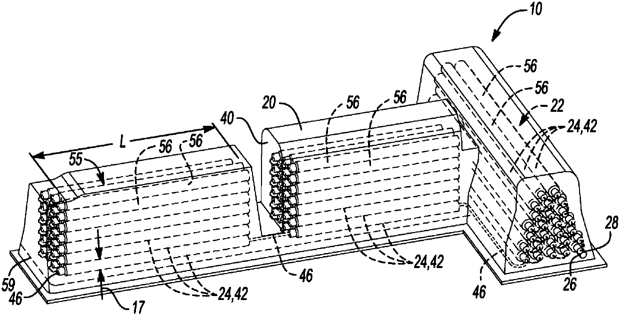 Vehicle with natural gas storage array