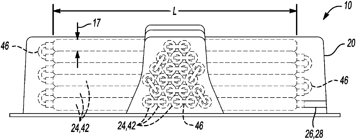 Vehicle with natural gas storage array