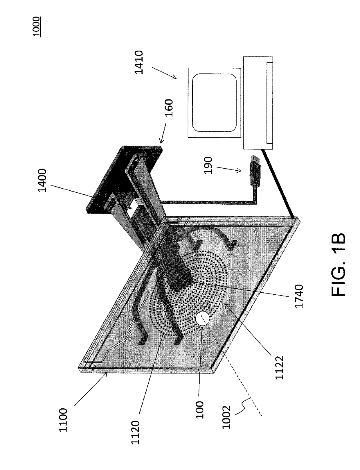 System and method for corneal topography with flat panel display