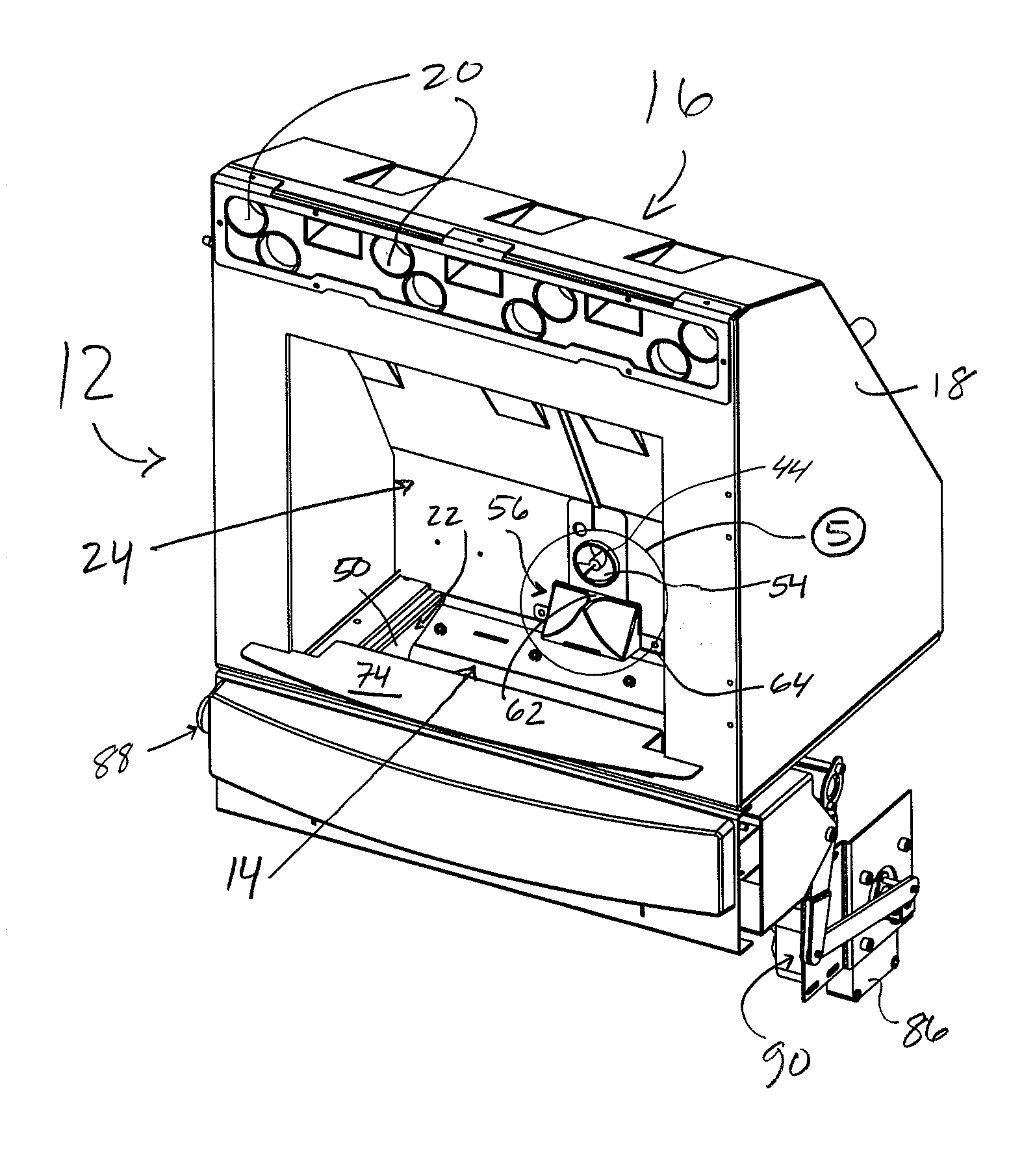 Apparatus for combustion of biofuels