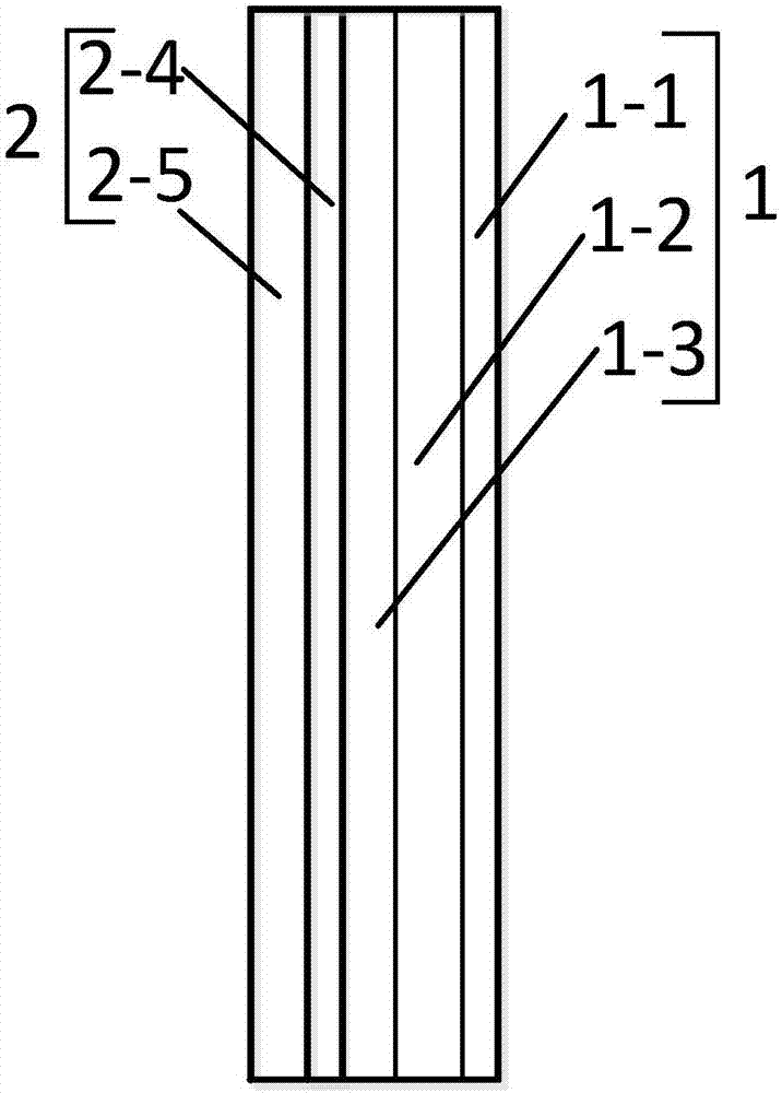 High voltage-low voltage combined busbar and manufacture method of same