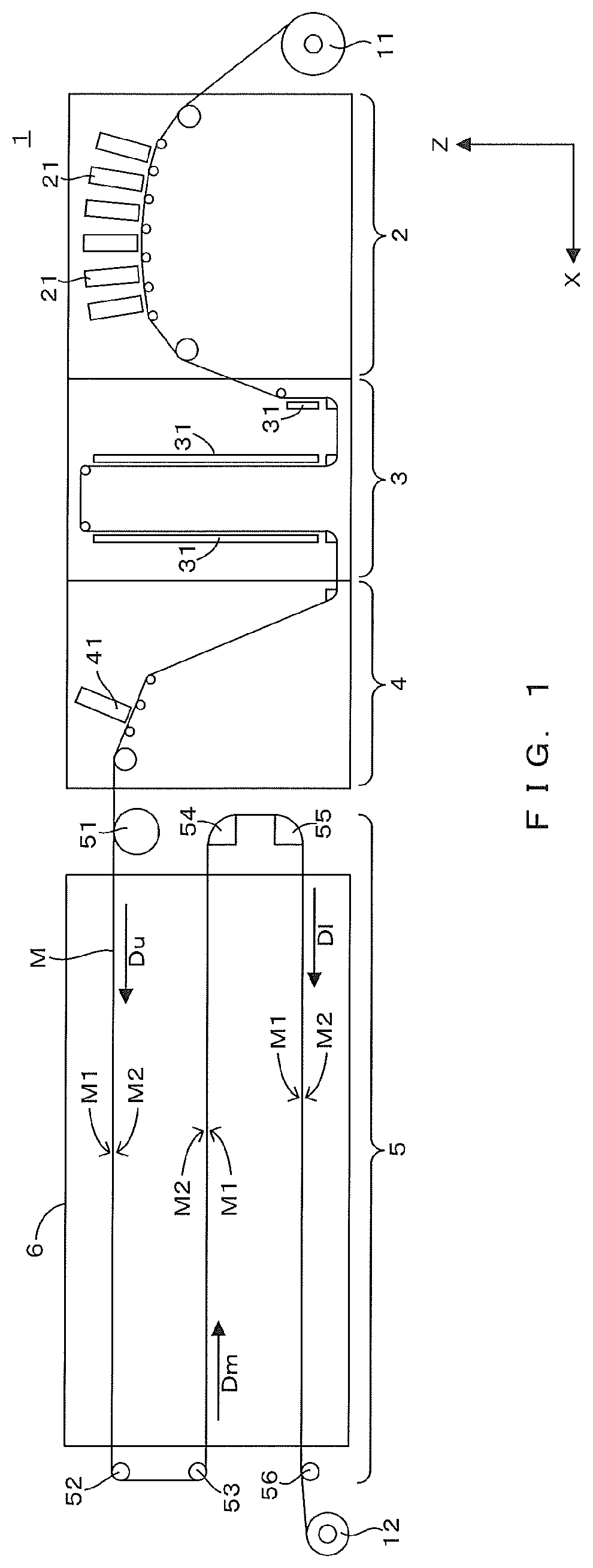 Web drying apparatus and web drying method