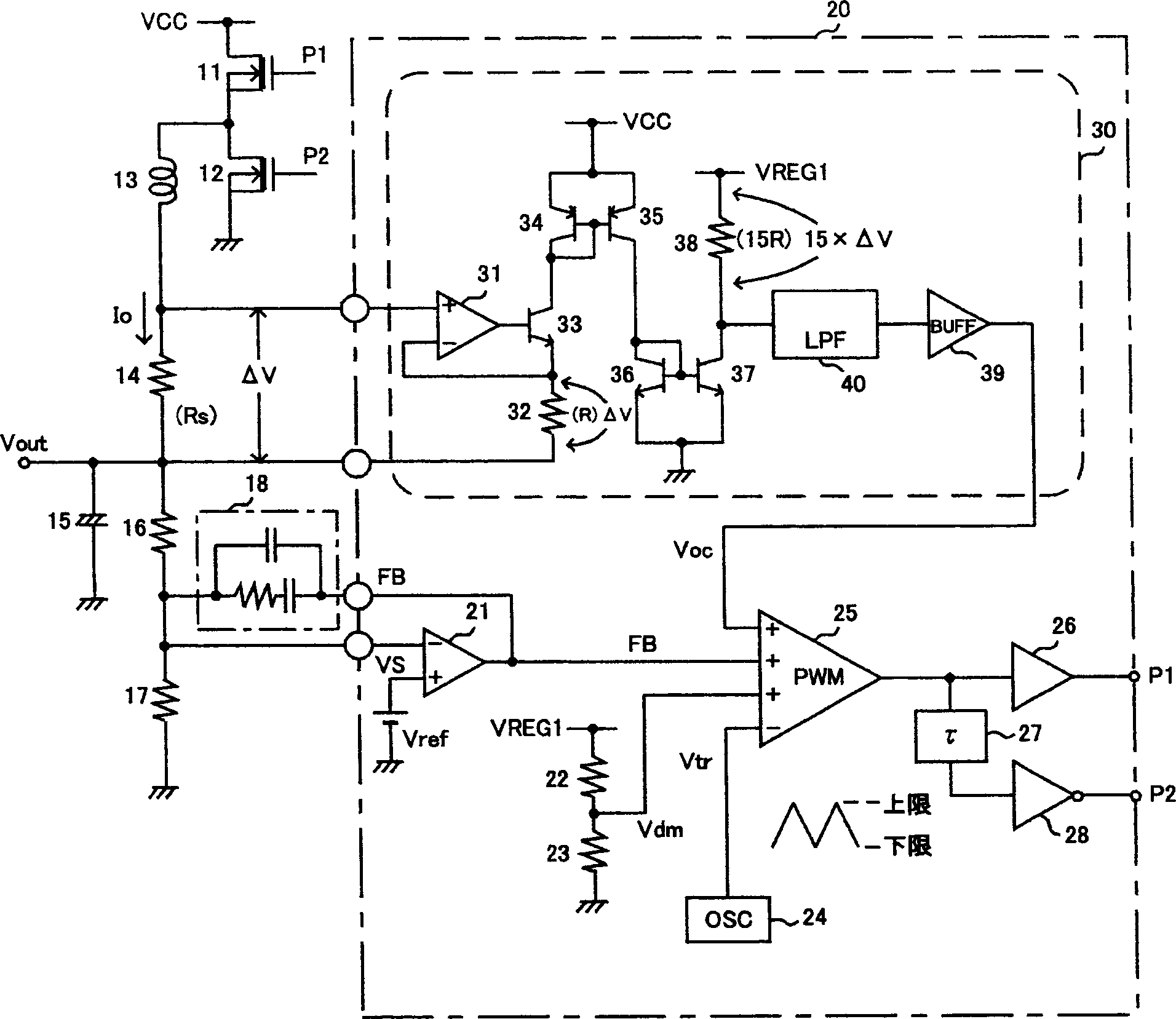 Switch power supply device