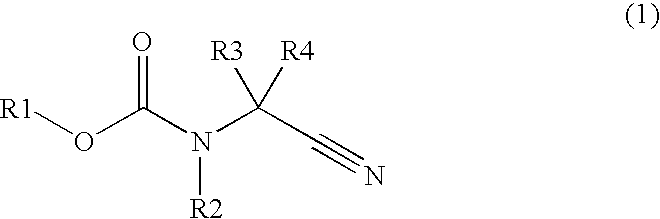 Process for production of ethylenediamine derivatives having halogenated carbamate group and acyl group, and intermediates for production of the derivatives