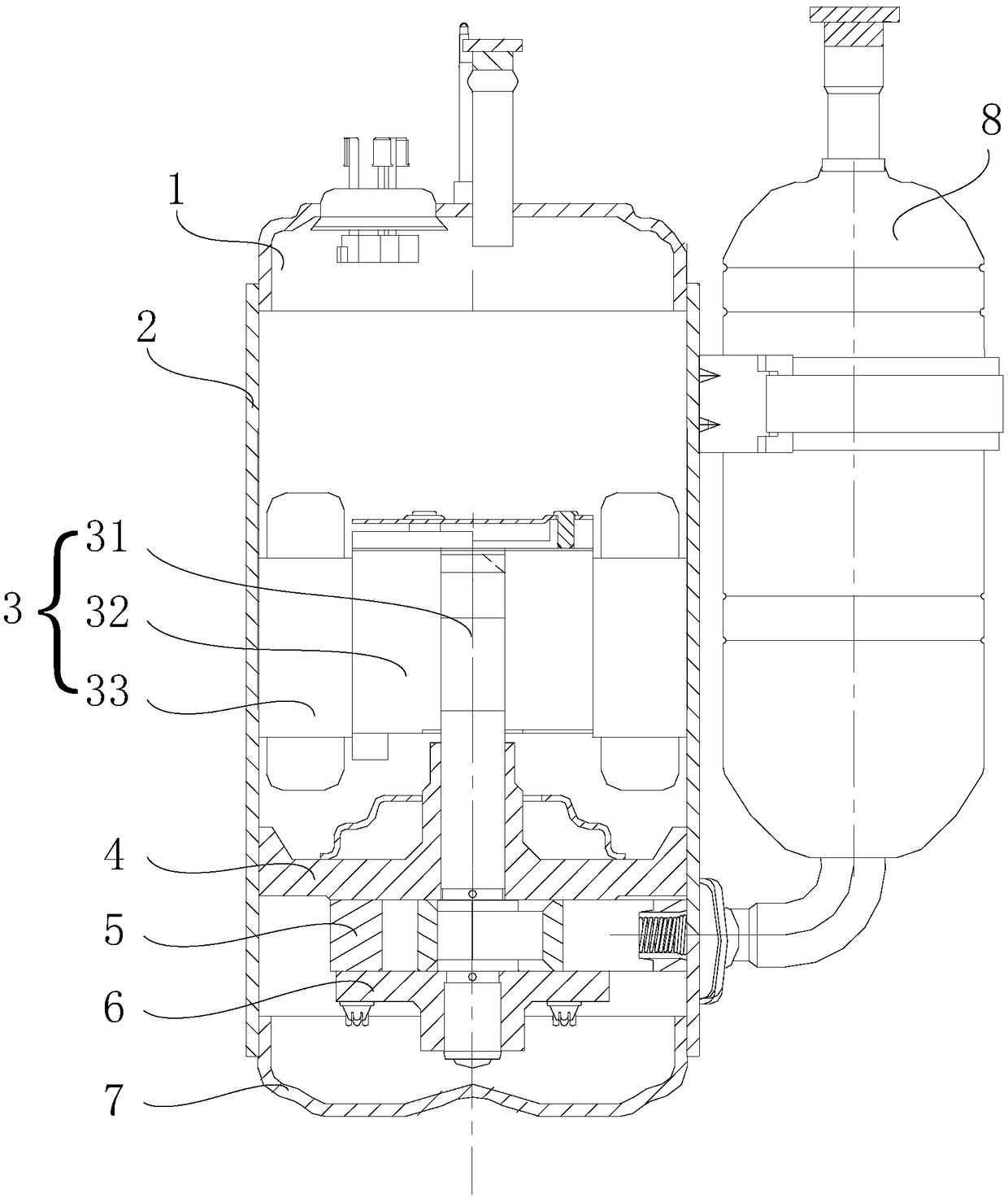 Compressor and manufacturing method thereof