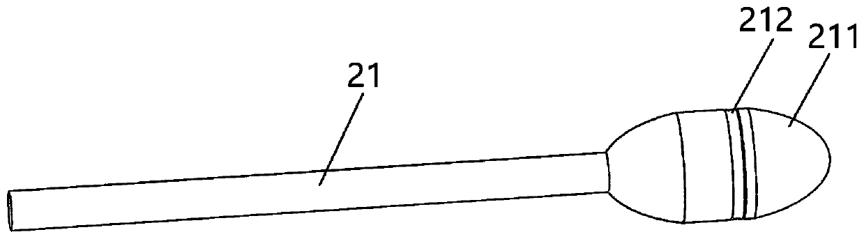 Rolling bulging device for metal round pipe