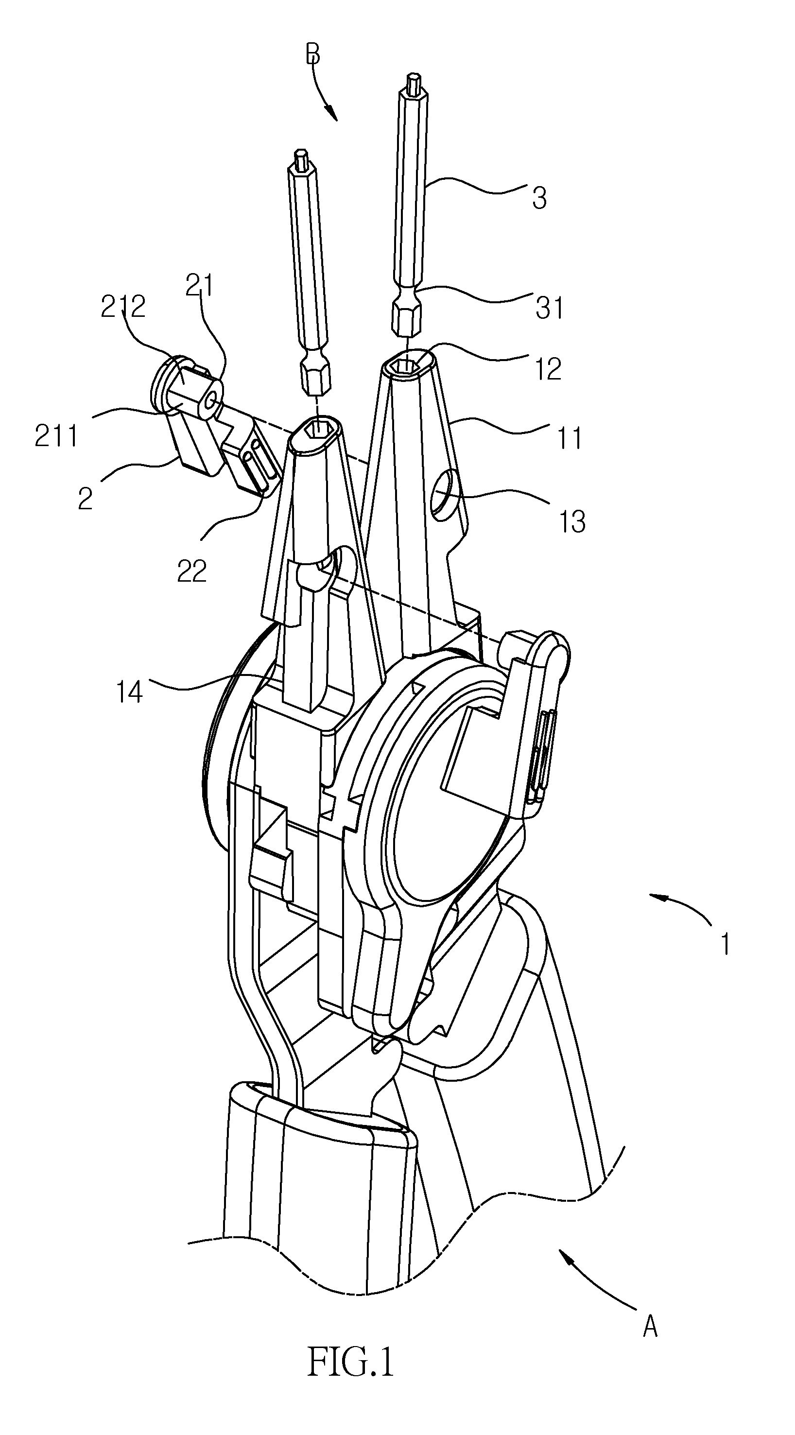 C-type pliers