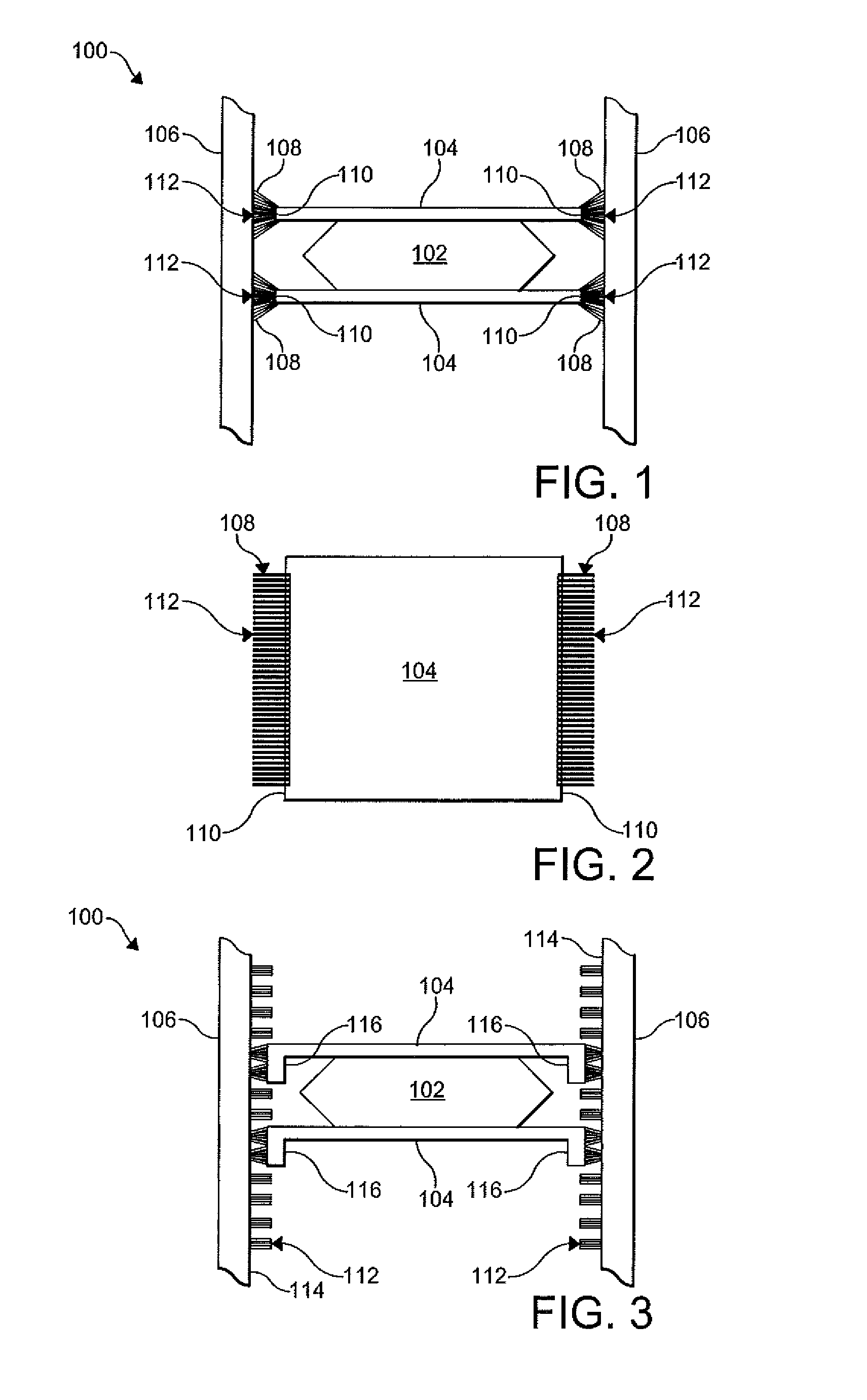 Carbon fiber thermal interface for cooling module assembly