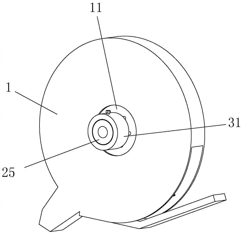 A rotary on-demand structure suitable for all kinds of seeds