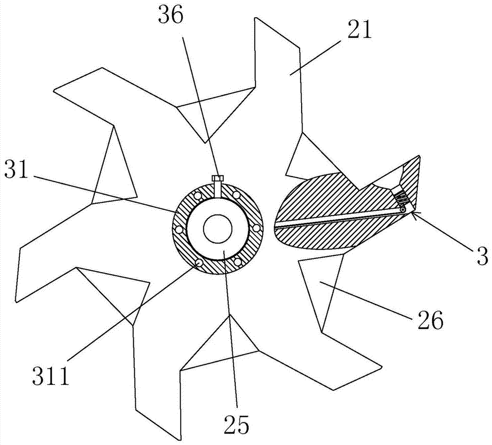 A rotary on-demand structure suitable for all kinds of seeds