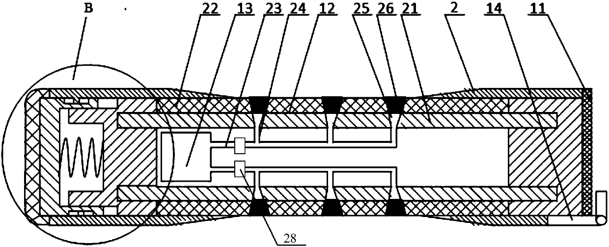 Full-automatic smoke-discharging fireproof door