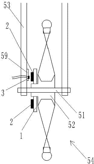 Booster bicycle provided with rotary table type sensor provided with magnetic blocks with adjustable positions and magnetic fluxes