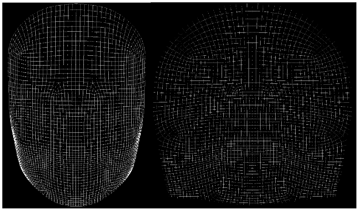 Virtual face modeling method based on real face image