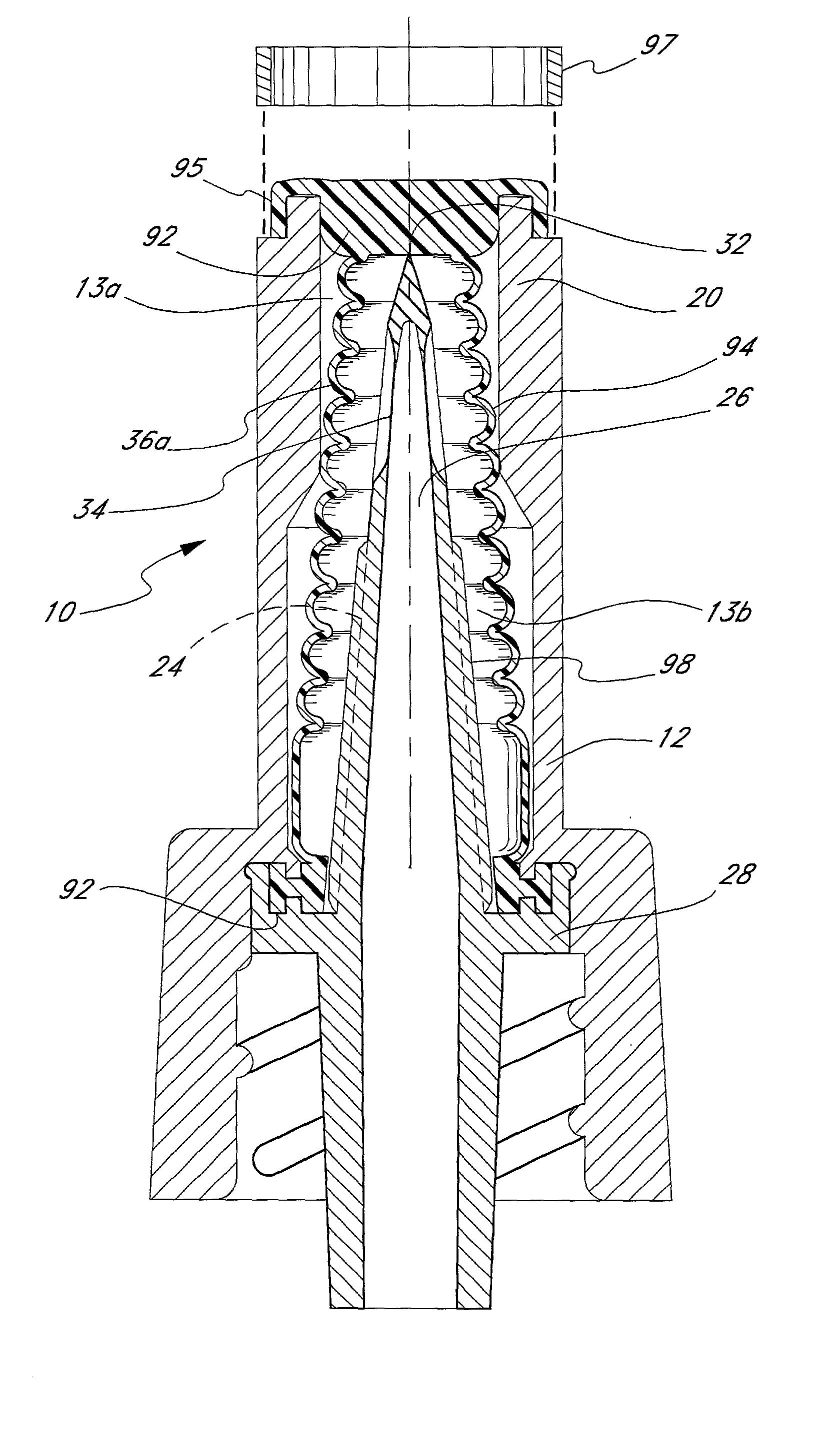 Medical valve and method of use