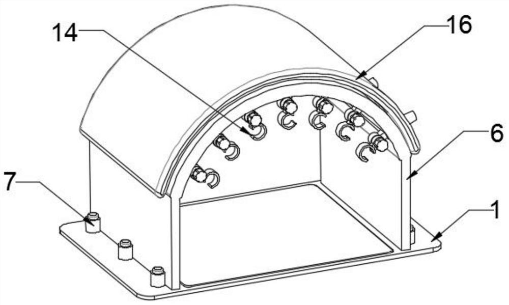 Postoperative wound protection device for hemodialysis care