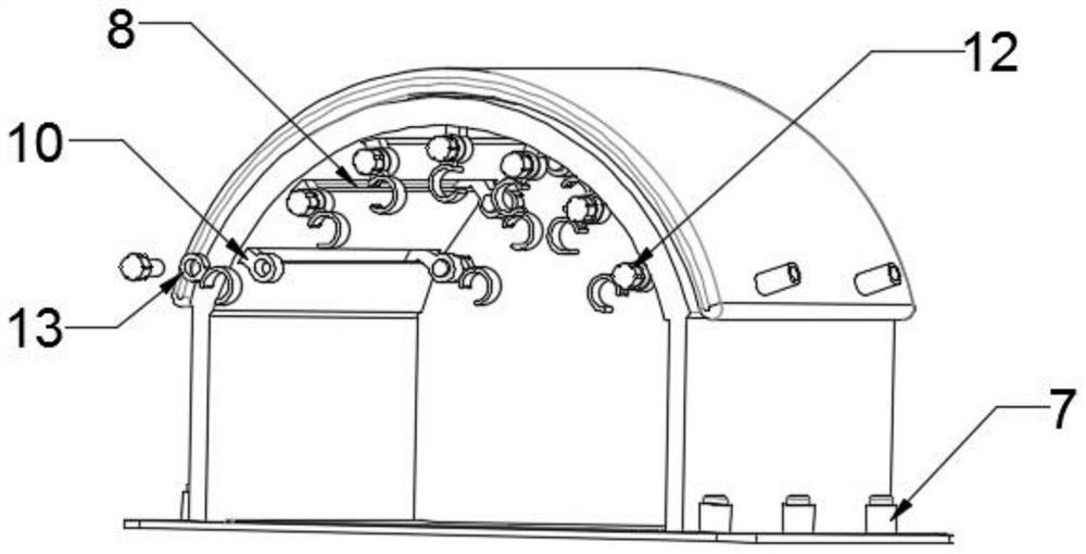 Postoperative wound protection device for hemodialysis care