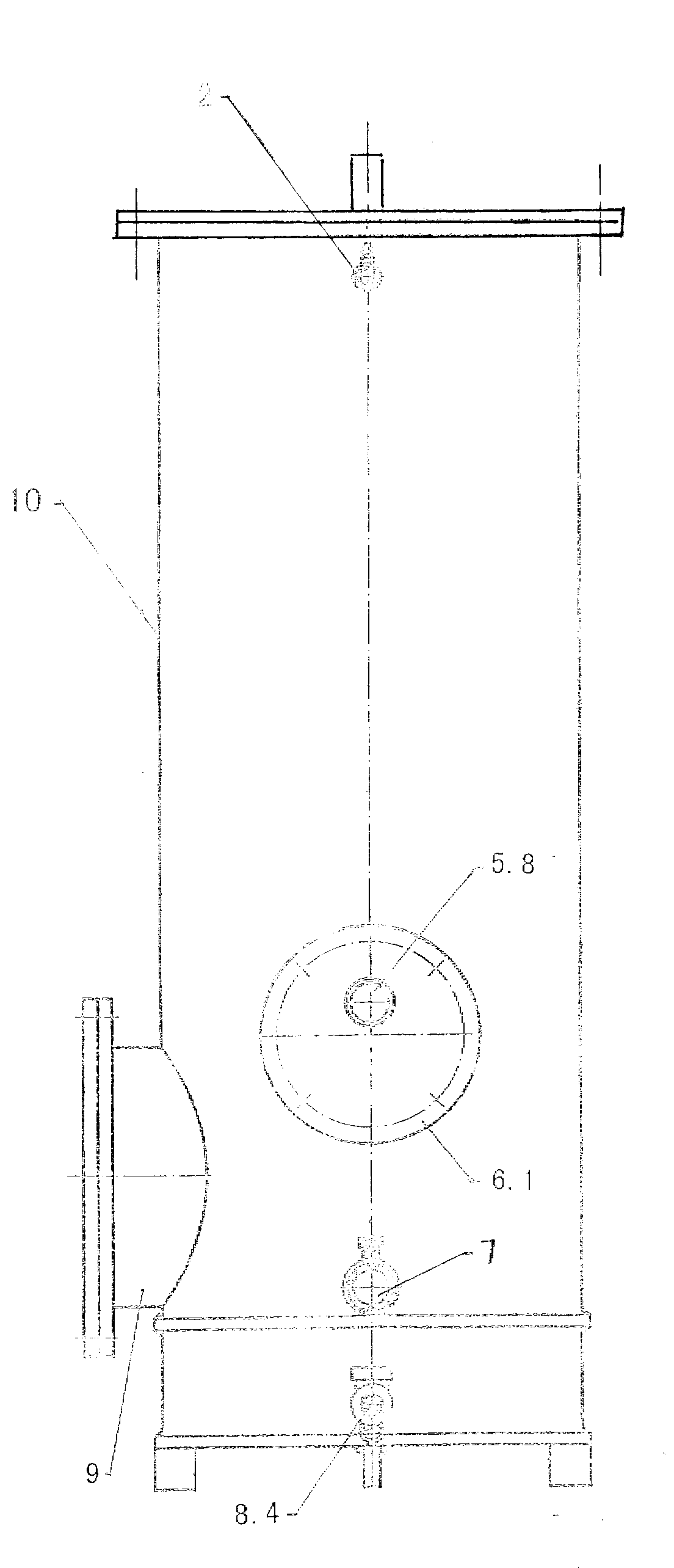Pressure-adaptive continuous drainer for gas conveying pipeline