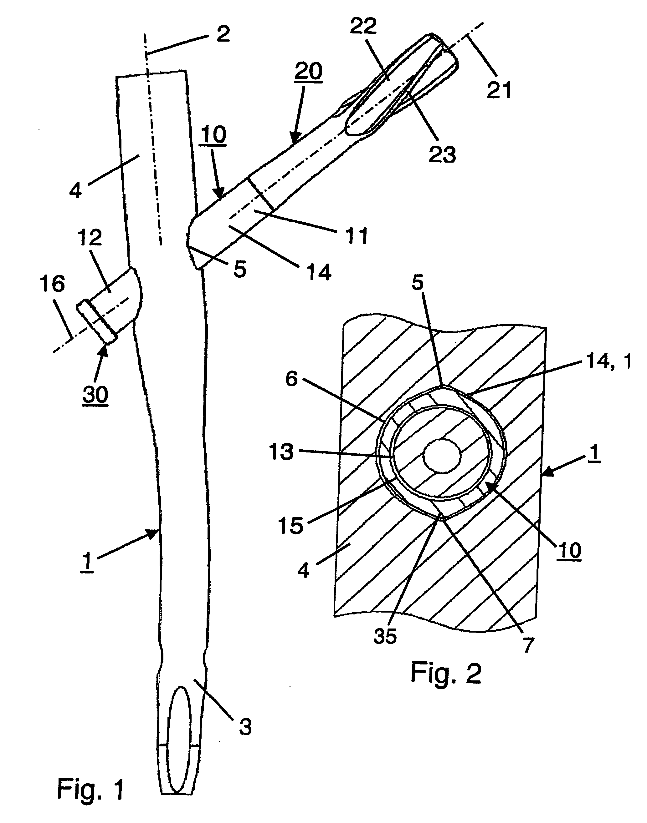 Device for the treatment of femoral fractures