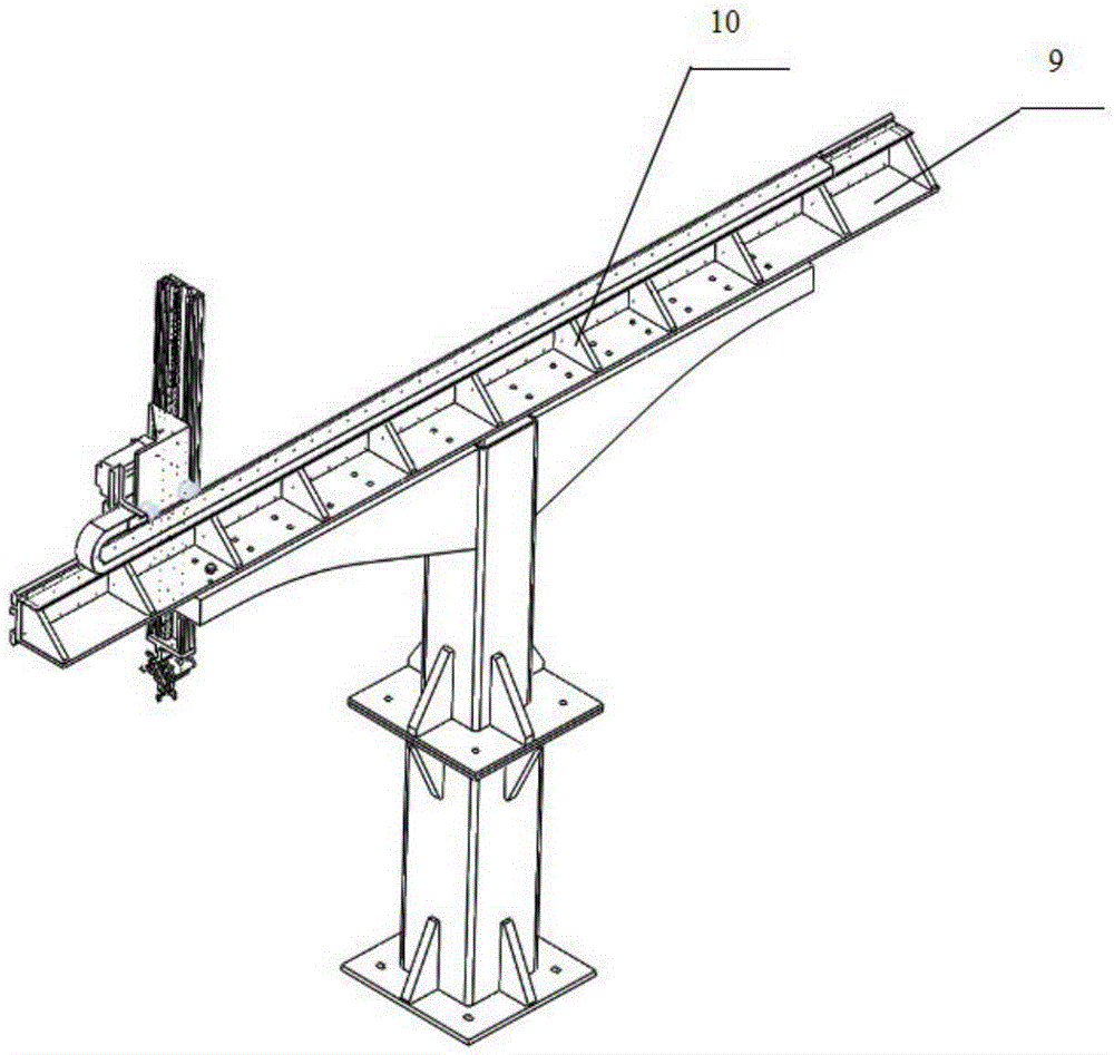 Truss manipulator for loading and unloading