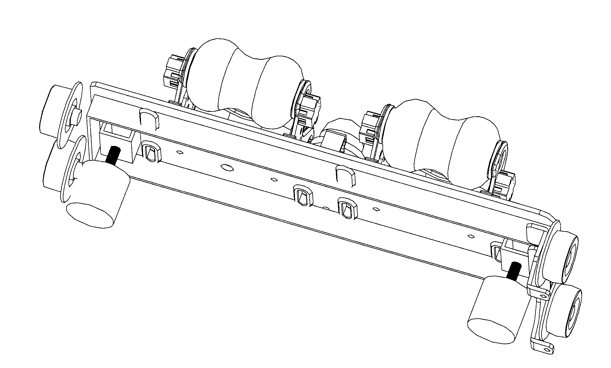 Lifting device of bed-type therapeutic apparatus