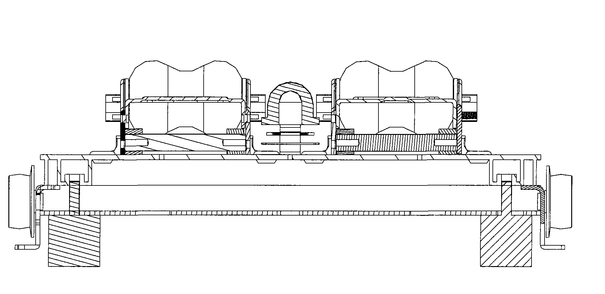 Lifting device of bed-type therapeutic apparatus