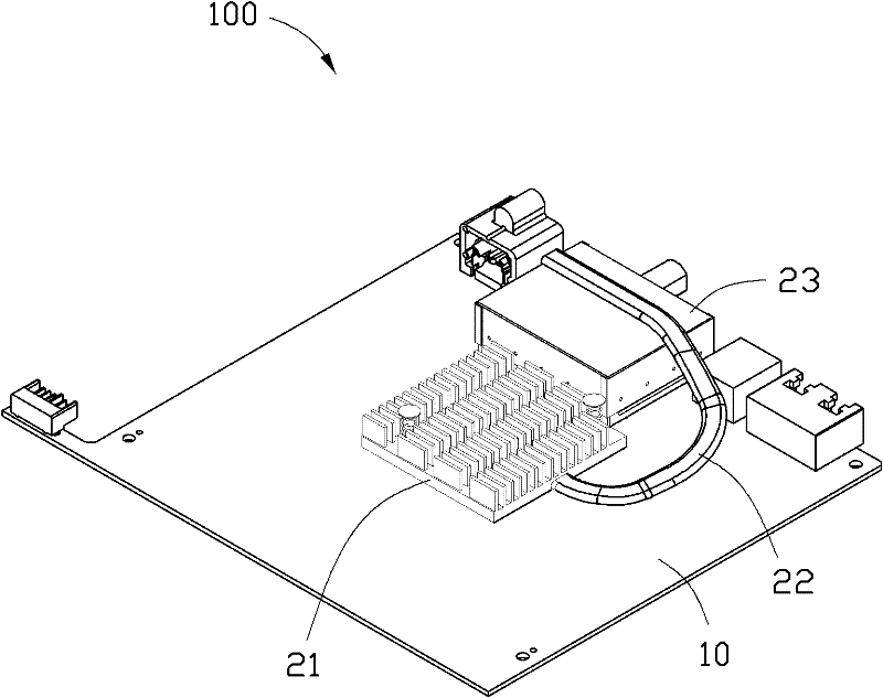 Thermal module and electronic device adopting same