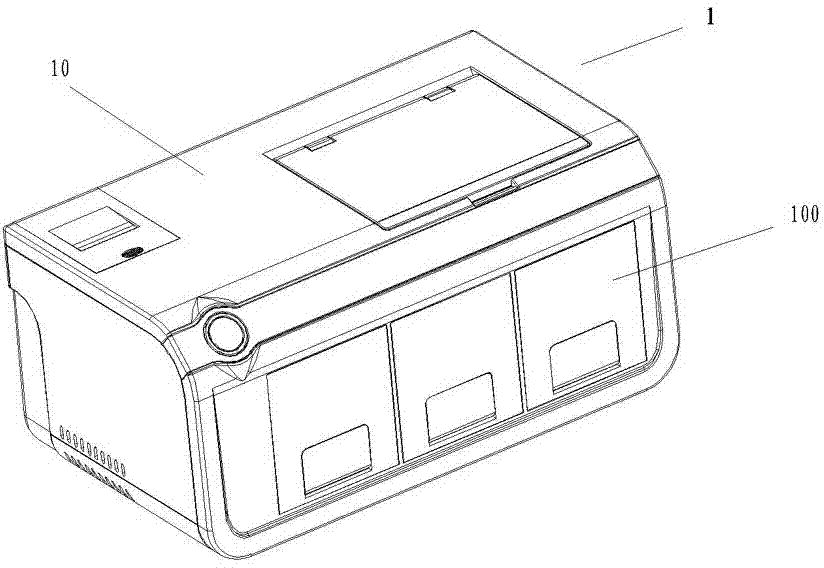 Biochemical analysis tester and testing method