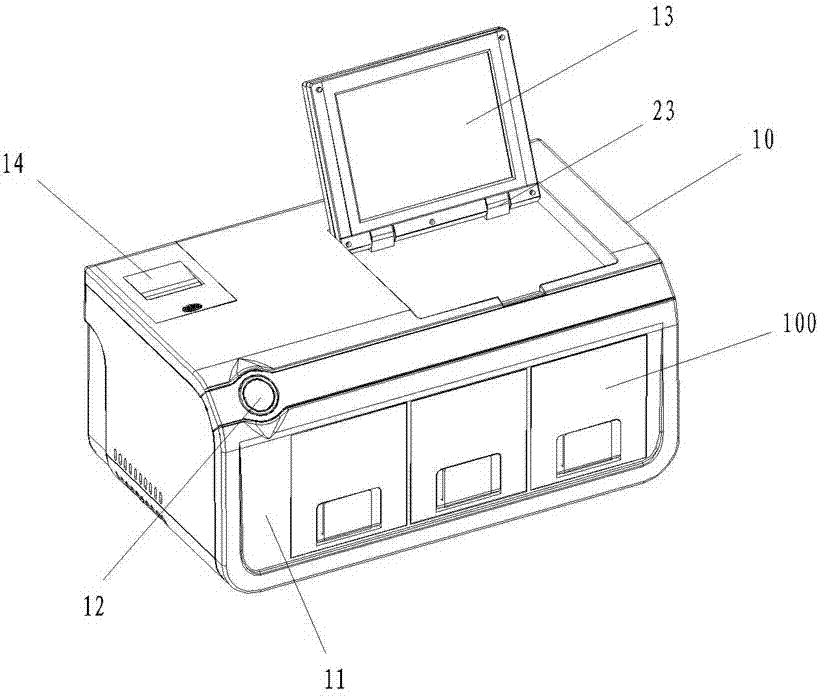 Biochemical analysis tester and testing method