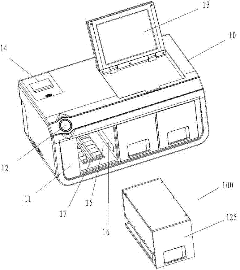 Biochemical analysis tester and testing method