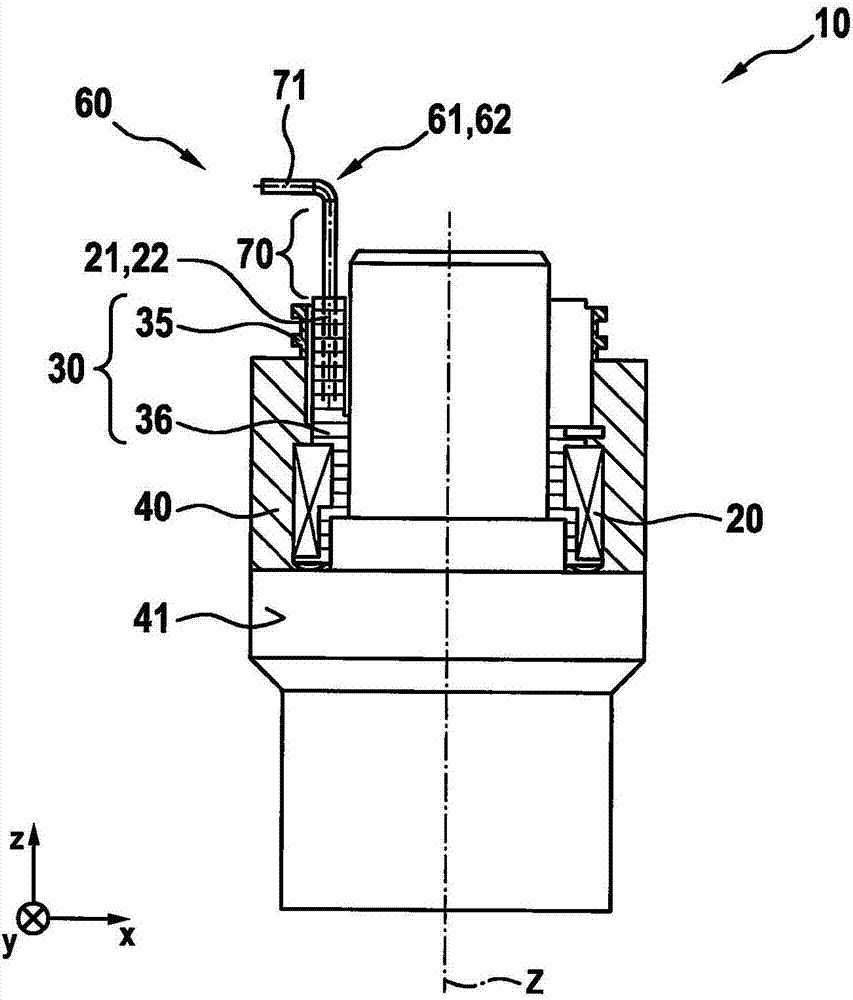 Solenoid coil assembly and solenoid valve