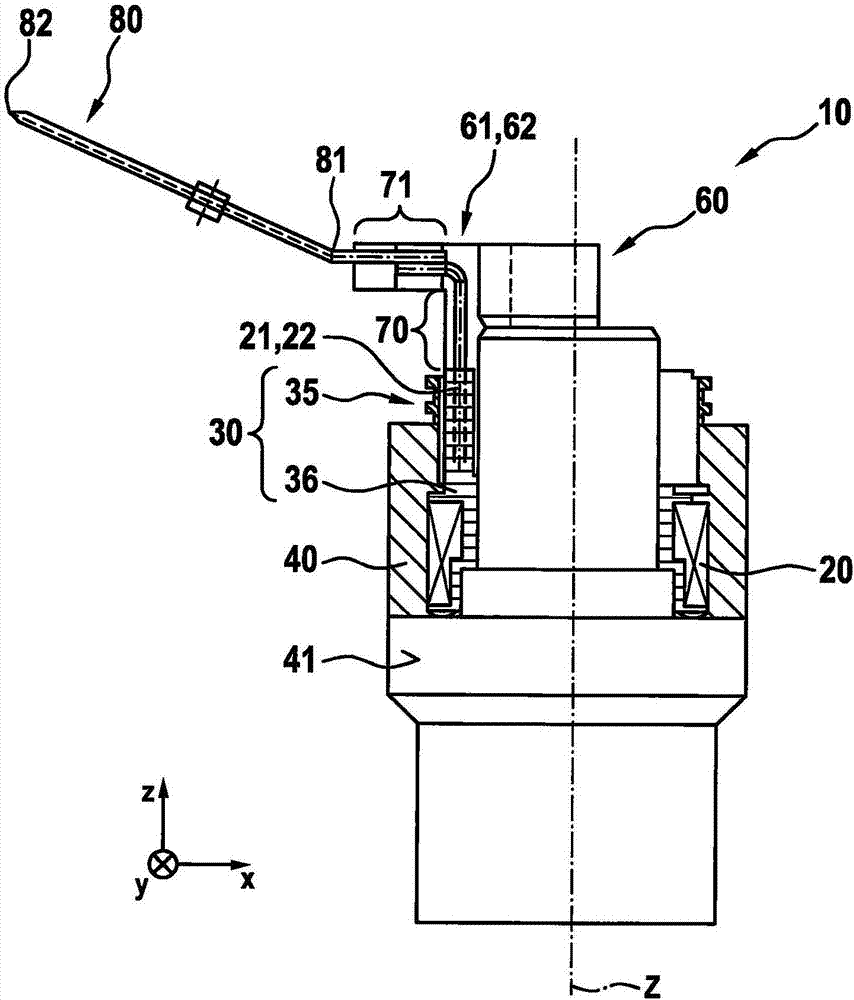 Solenoid coil assembly and solenoid valve