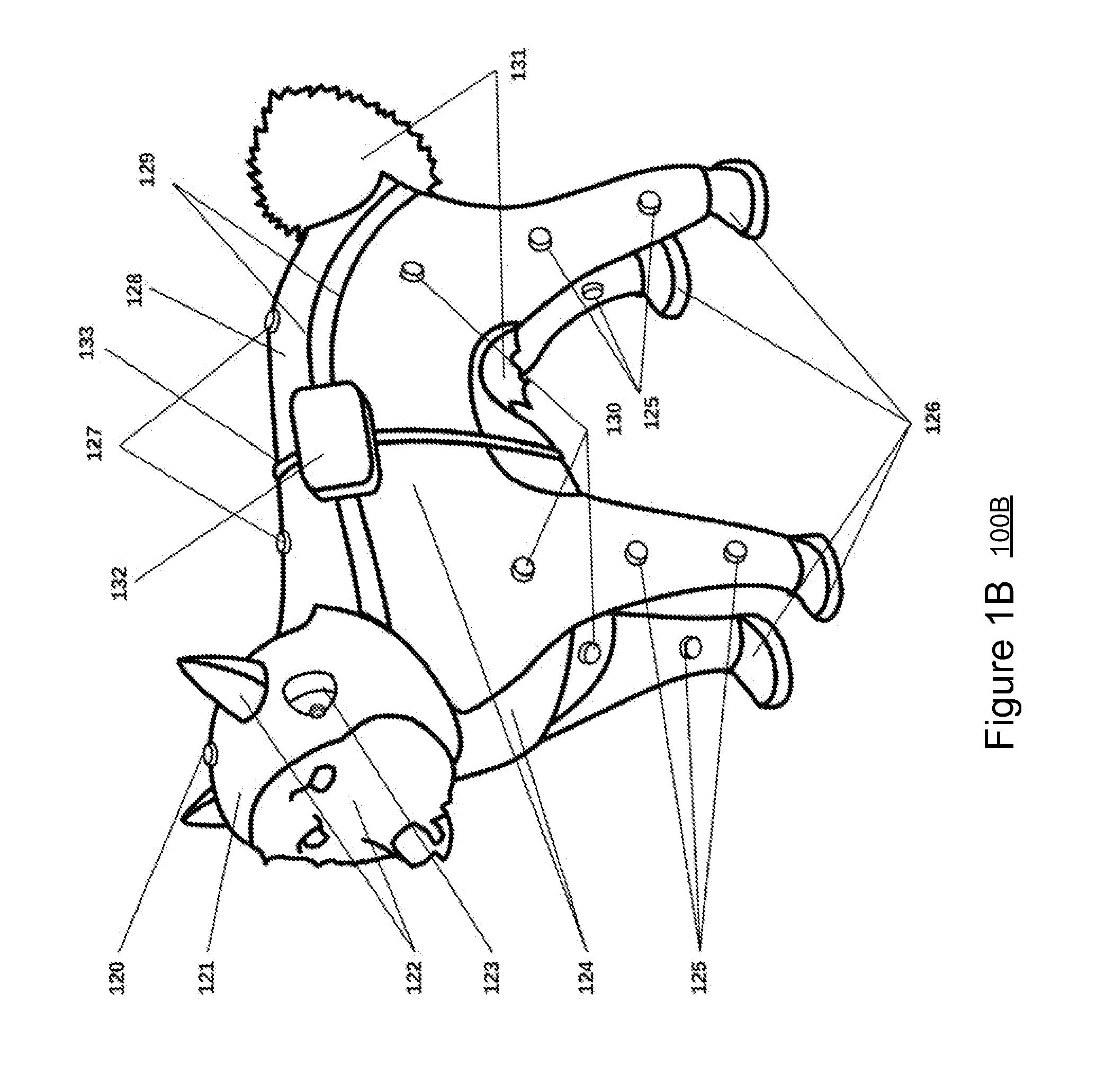 Data collection from living subjects and controlling an autonomous robot using the data