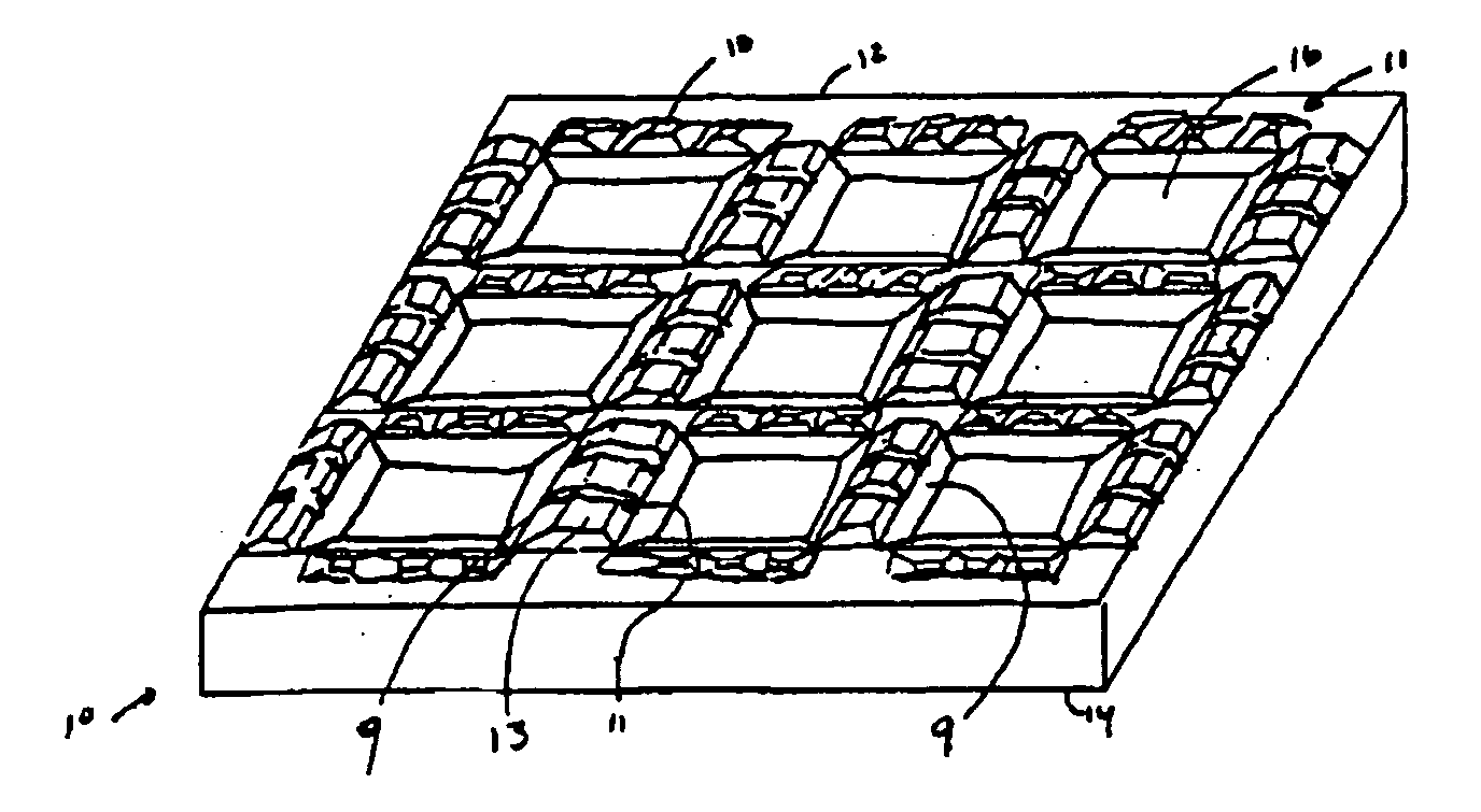 Method of making microelectronic packages including electrically and/or thermally conductive element