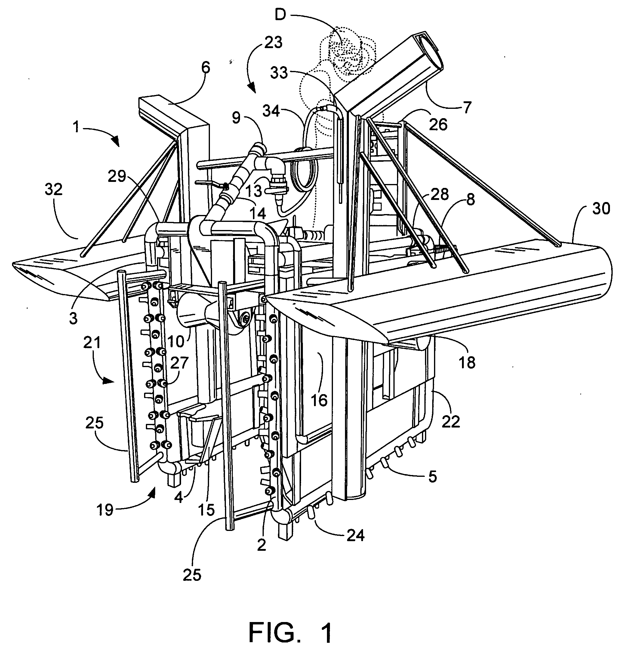 Diver operated jetting sled and method