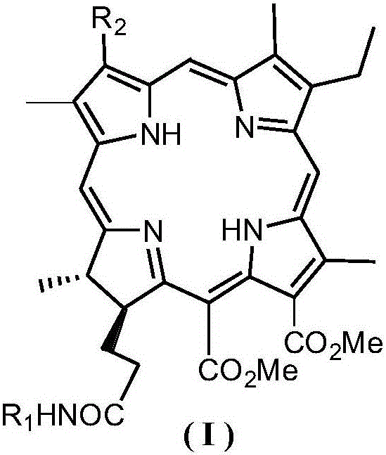 Chlorin p6 amino acid derivative, preparation method therefor and use of chlorin p6 amino acid derivative