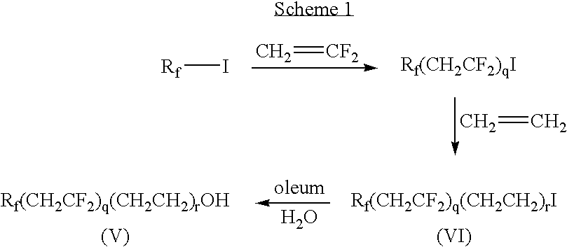 Partially fluorinated sulfonated surfactants