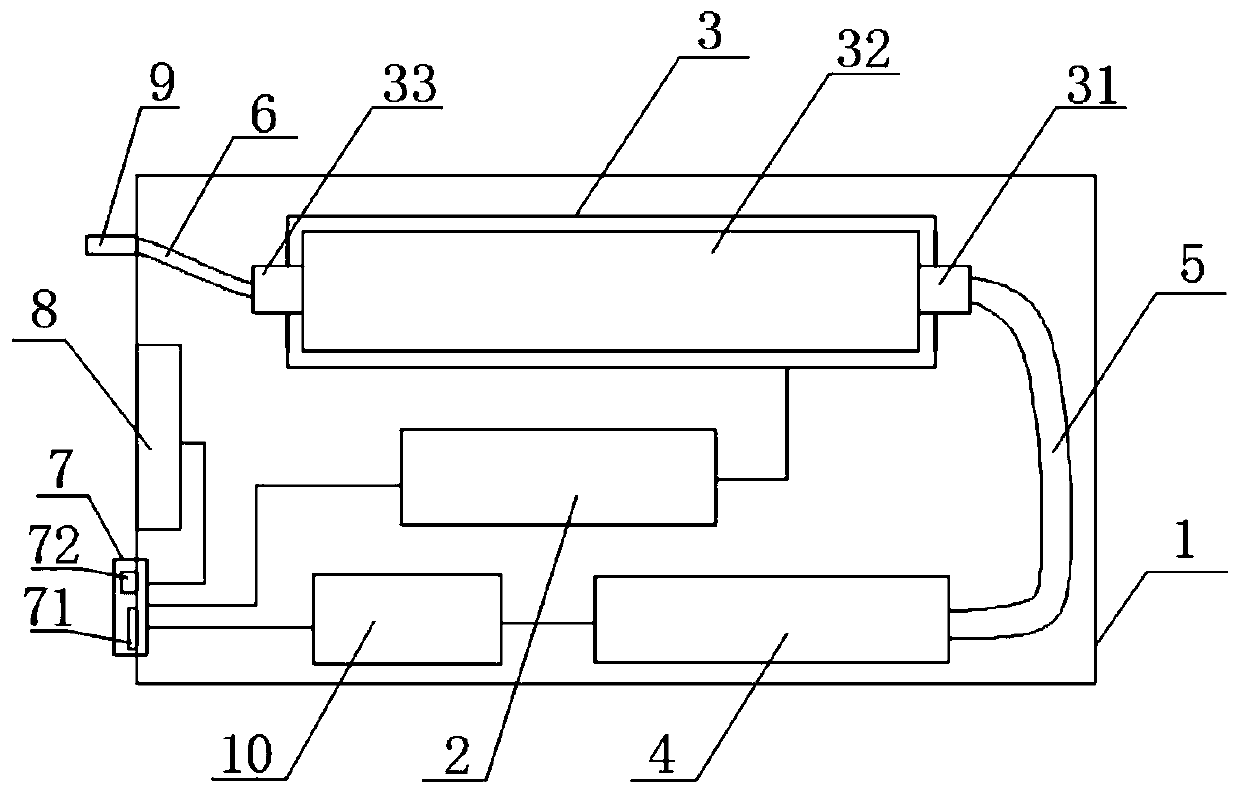 Fuel saving device for achieving combustion supporting by releasing heavy oxygen