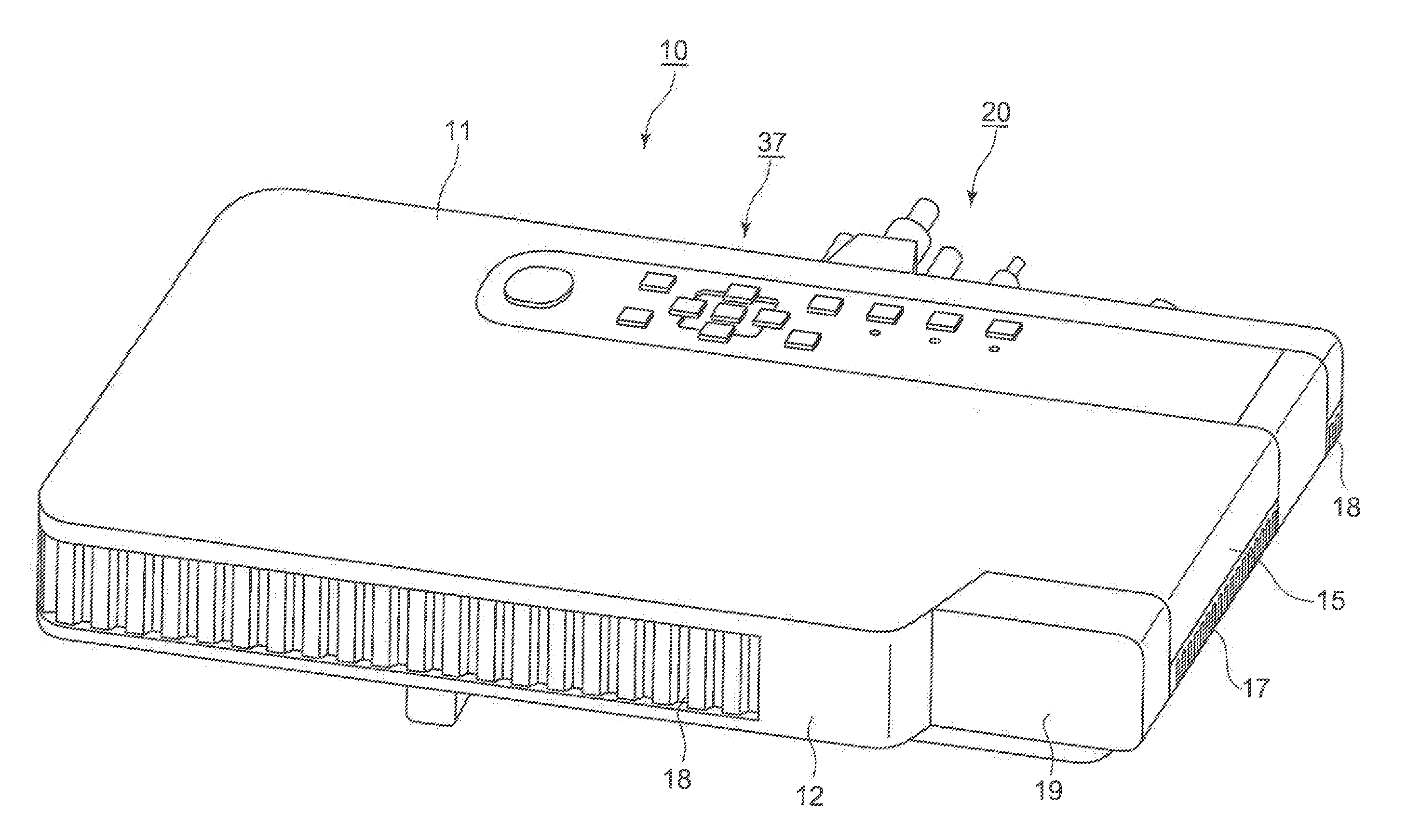 Lens array, light source device, projector  and light source device fabrication method