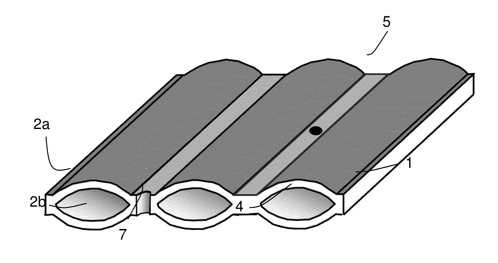 Plate-type reactor with in-situ injection