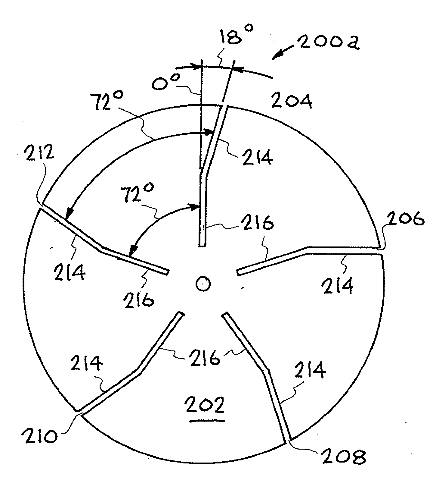 Slit Disk for Modified Faraday Cup Diagnostic for Determing Power Density of Electron and Ion Beams
