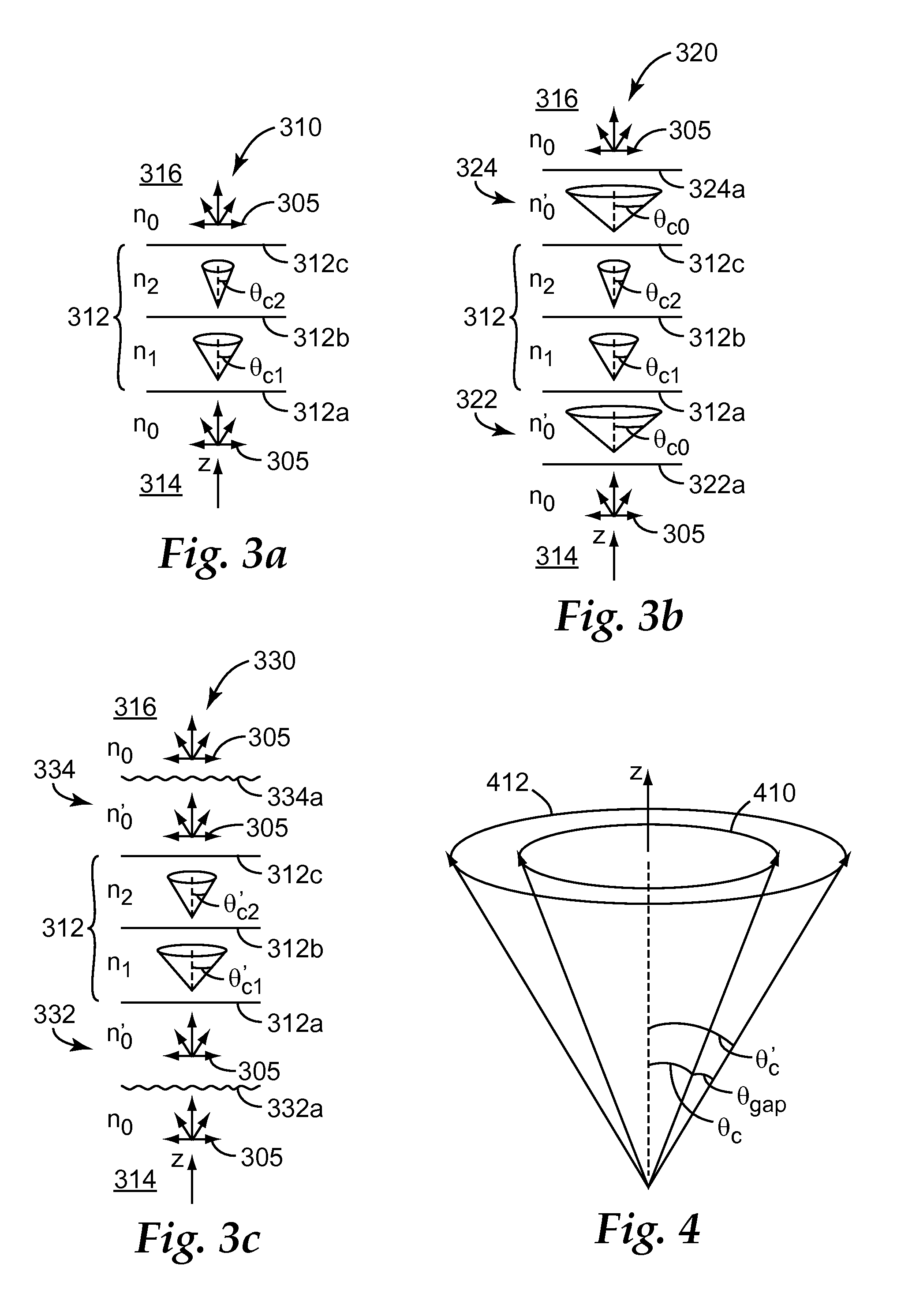 Immersed reflective polarizer with angular confinement in selected planes of incidence
